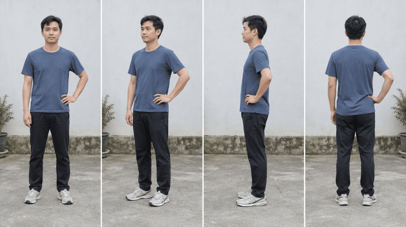 Ảnh mẫu Xoay người 360°