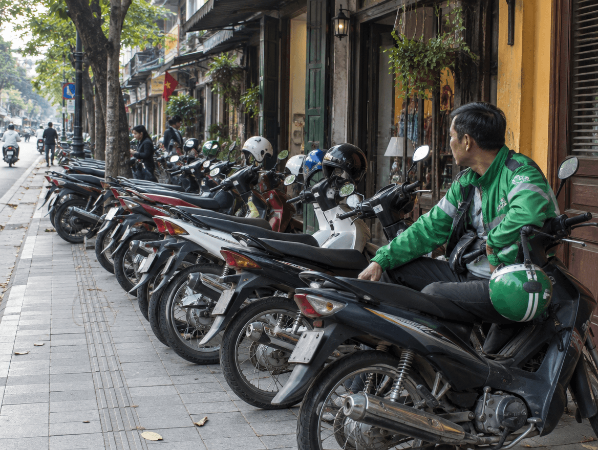 Ảnh mẫu Xe máy dựng