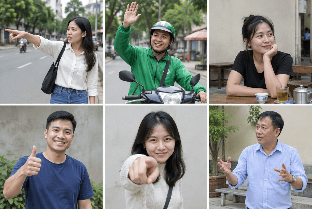 Ảnh mẫu Tay biểu cảm